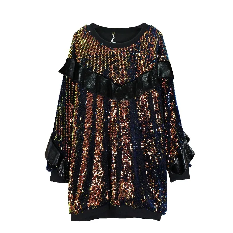 Women Sexy Stage New Rhinestones Transparent Chest