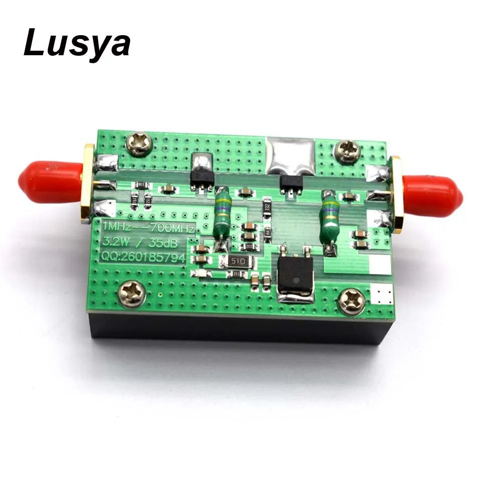 1MHz-700MHZ 3 2 W HF VHF UHF FM передатчик RF мощность Ham радио усилитель Borad A6-020 | Электроника