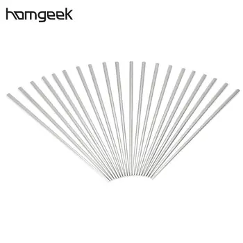 

20pcs 10 Pairs Good Quality Stainless Steel Chopsticks Essential Kitchen Utensils Kitchen Tableware For Home
