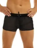 iEFiEL New Arrival Summer Men Fashion Shorts Male Classic Soft Solid Cuff Leg Boxer Shorts Lightweight Loose Lounge Short Pants 1