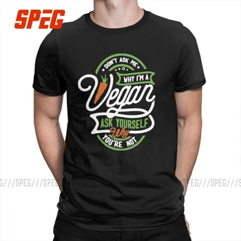 

Vegan Vintage T Shirts Crewneck Plus Size Tees Casual Men's Pure Cotton Short-Sleeve T-Shirts Quality Fashion Top