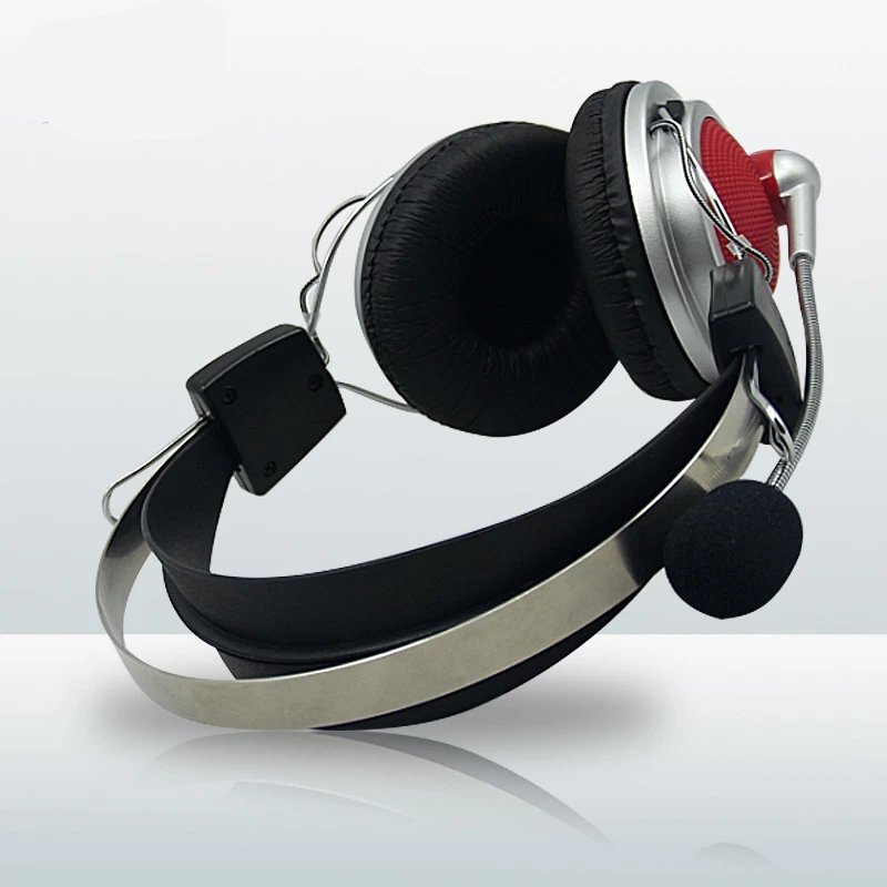 Computer Gaming Headset 3 5MM plug Stereo Bass Headphone With Microphone For PC Phone Computer Skype Gamer Office Earphone