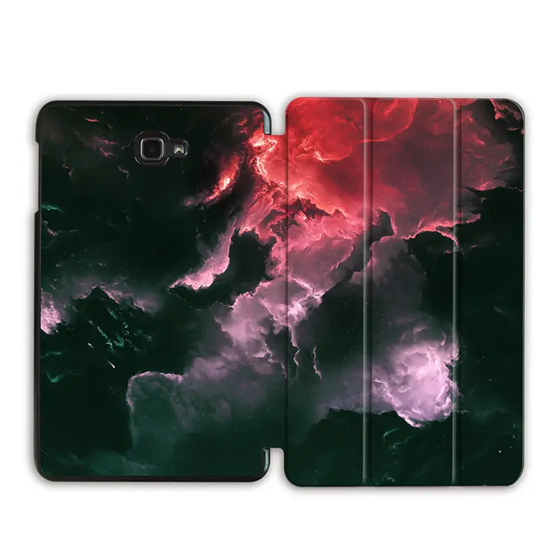 Чехол для планшета MTT для samsung Galaxy Tab A, 10,1 дюймов, SM-T580, T585, звездное небо, из искусственной кожи, магнитная откидная подставка, защитный чехол - Цвет: SS04