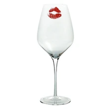 Прозрачный креативный бокал для вина, стакан для пива, сока, напечатанный с принтом губ, бокал для коктейля, идеальный подарок для украшения бара