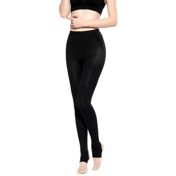 

Women Elastic Leggings Breathable Stretchy Solid Color Compression for Autumn -MX8