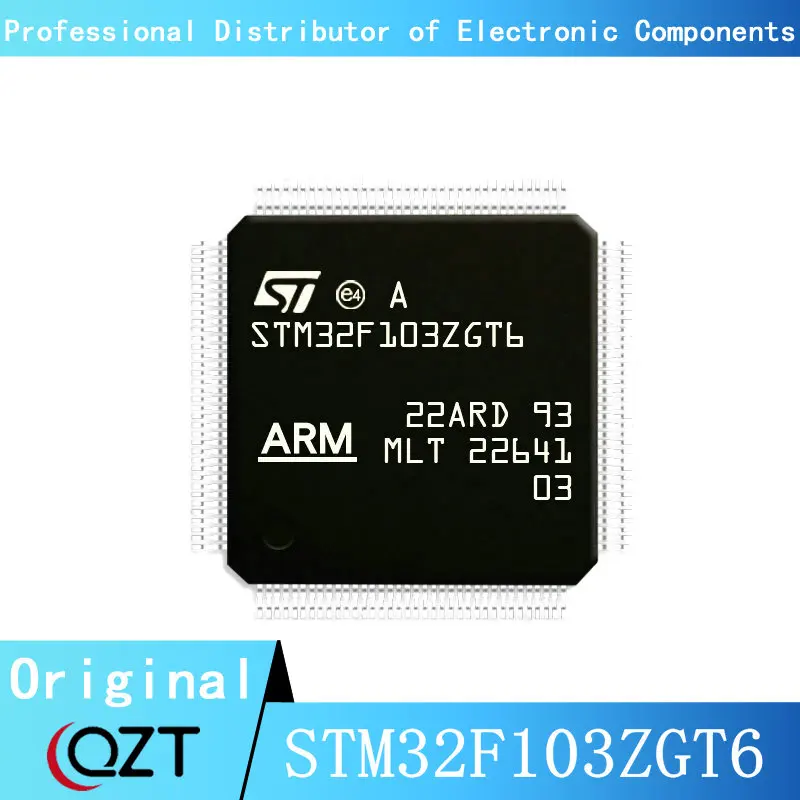 10pcs/lot STM32F103 STM32F103ZG STM32F103ZGT6 LQFP-144 Microcontroller chip New spot