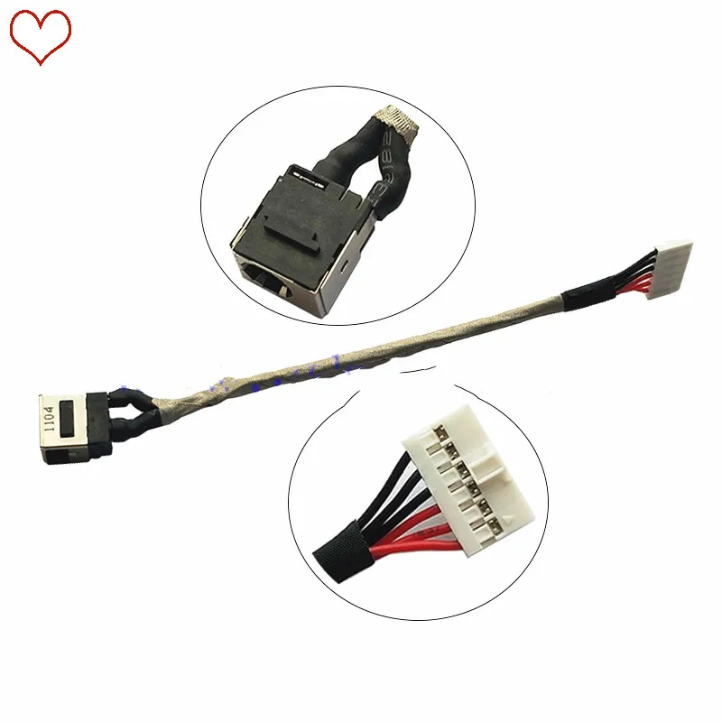 

DC Power Jack Port Power Cable Charging Connector Port Wire Cord For MSI GS60 GS70