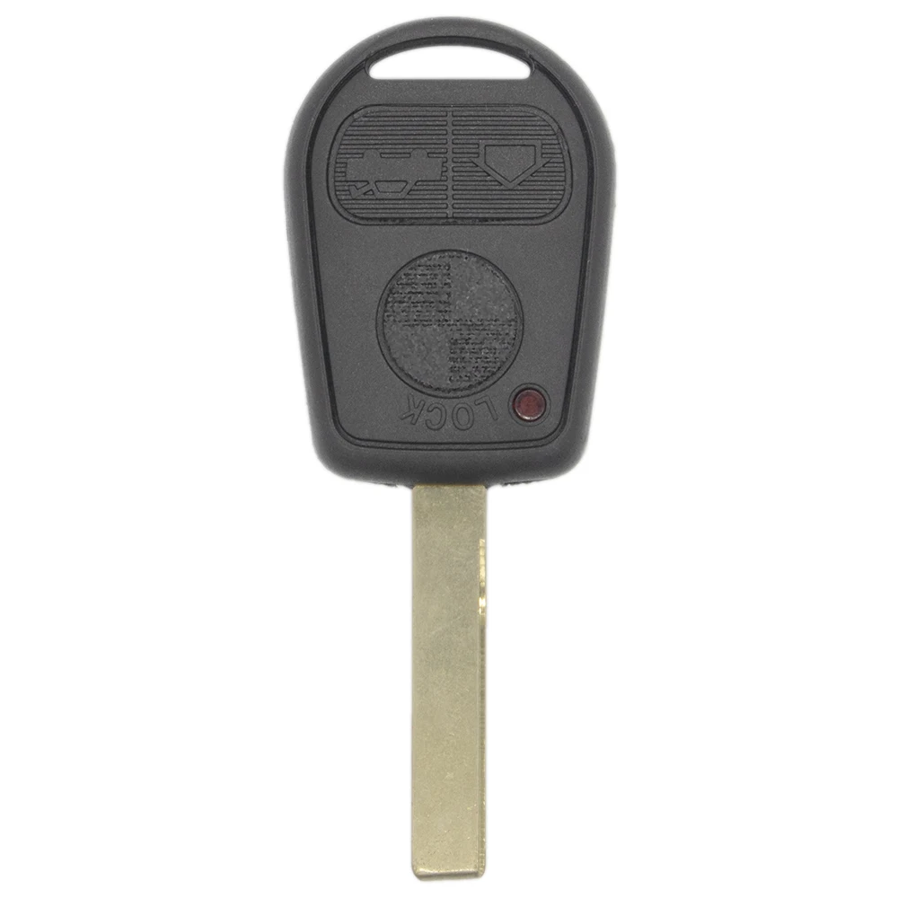 WhatsKey 3 кнопки Замена ключа автомобиля дистанционного ключа оболочки для BMW X5 Z3 Z4 E31 E32 E34 E36 E38 E39 E46 ключ-контроллер, не острый HU58 лезвие