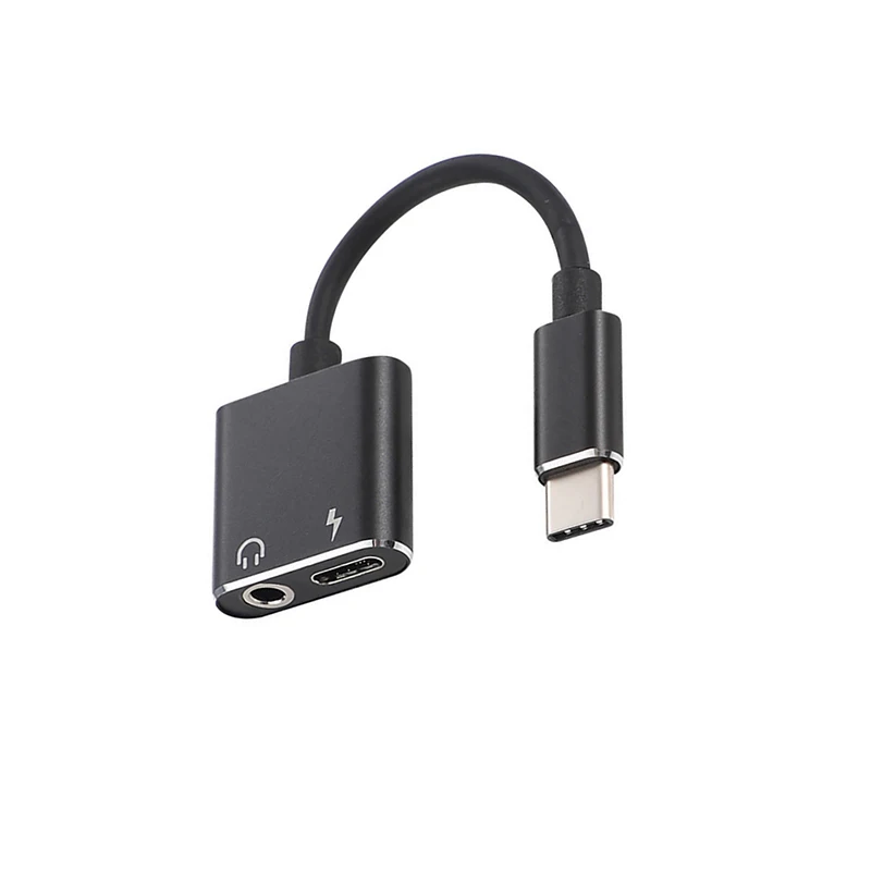 2 в 1 тип-c USB C до 3,5 мм AUX аудио разъем для наушников разъем адаптера кабель для зарядного устройства для huawei P30 P20 Pro mate 9 10