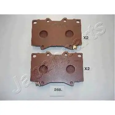 Колодки дисковые передние Toyota Land Cruiser 100 4.7i 32V/4.2TD