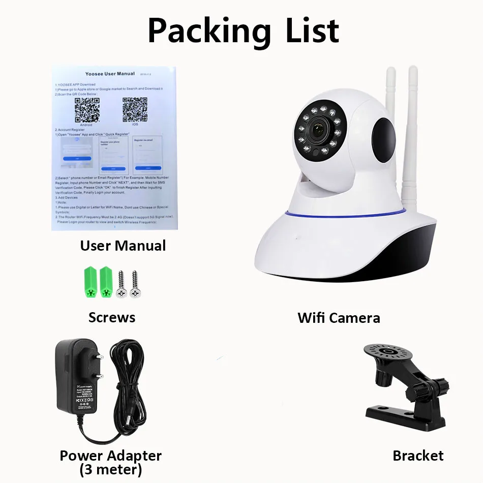 1080P Wifi IP камера WiFi Беспроводная наблюдения Onvif 2.0MP P2P CCTV веб Сеть Детский Монитор