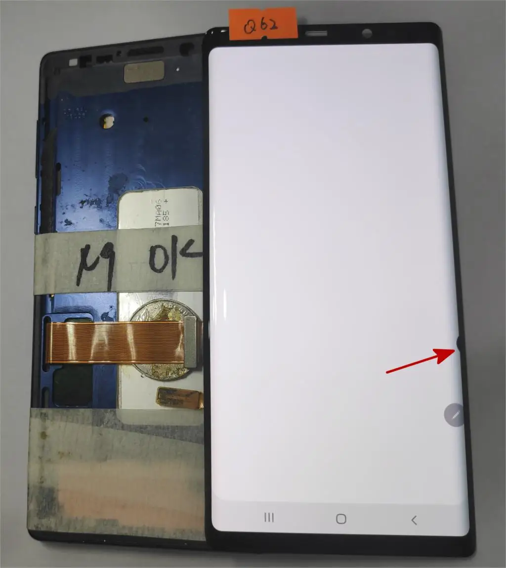 

For Samsung Galaxy Note 9 N960 N960F N960D N960DS LCD Display + Touch Screen Digitizer Assembly with Black Spot Super AMOLED LCD