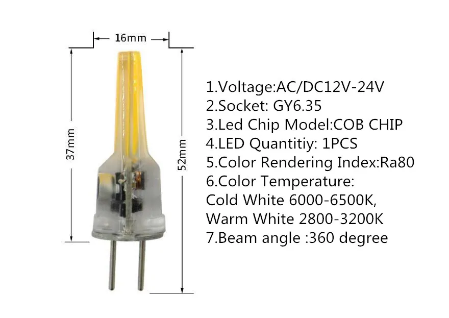 1 шт. светодиодный COB 10 Вт GY6.35 B15 12V затемнения светодиодный GY6.35 12V светодиодный B15 12V cob2508 затемнения светодиодный g6.35 12v cob2508 с украшением в виде кристаллов светильник