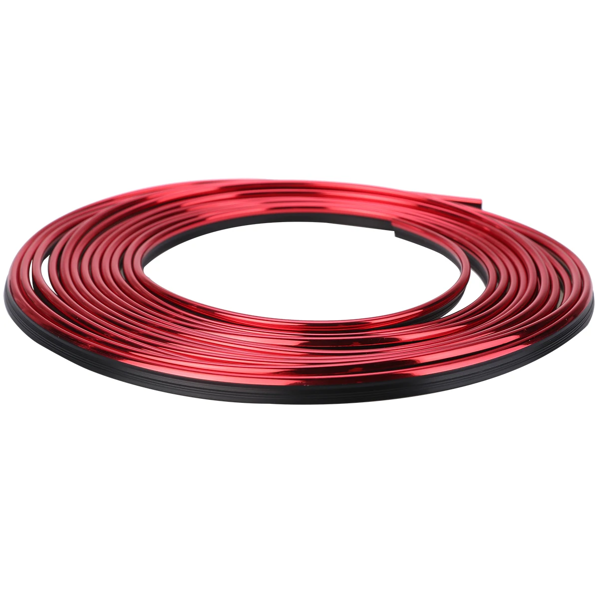 5M Red Car Styling Universal DIY Flexible Interior Moulding Trim Strips Strip Dashboard Decoration Car Accessories