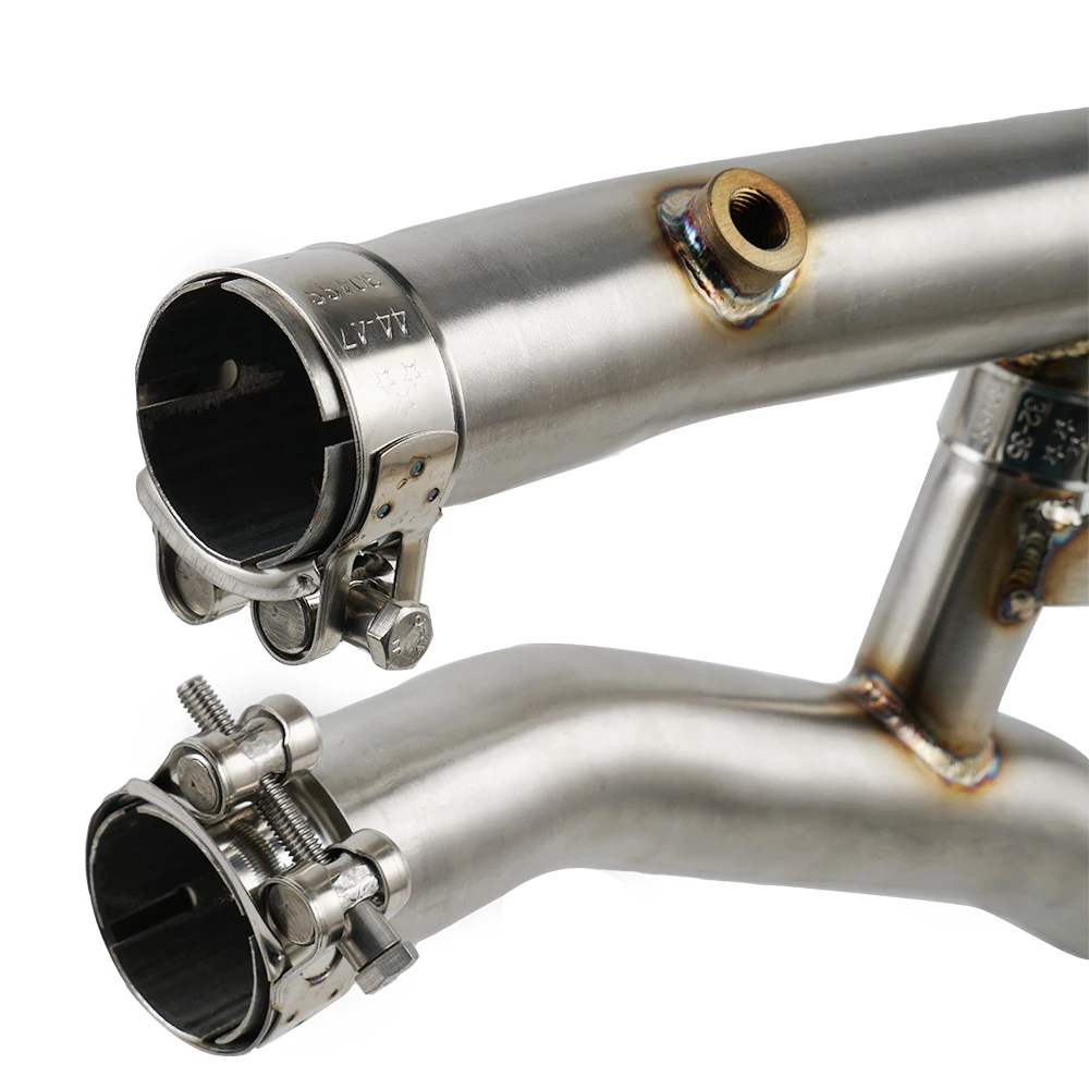 NICECNC выхлопной Системы Мотоцикл Трубы Decat Замена для GSX 1300 R HAYABUSA 2008- 2013 2012 2011