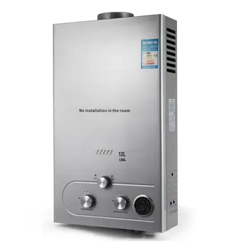 

Natural Gas Hot Water Heater 12L Tankless Instant ON-Demand Boiler 3.2GPM