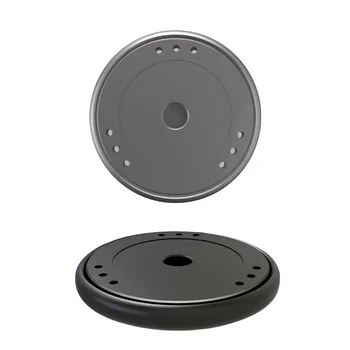 

Sound Isolation Platform Damping Recoil Pad For Apple Homepod Amazon Echo Google Home Stabilizer Smart Speaker Riser Base(Black)