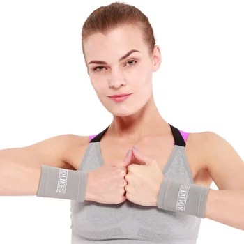 1 Paar Sport Pols Band Polssteun Brace Zweetband Guard Tennis Squash Fitness Hand Polsband Protector Badminton