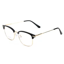 Европа и Америка Ретро TR90 Harajuku брови бизнес без градусов очки для чтения унисекс простые Новые повседневные плоские очки для чтения