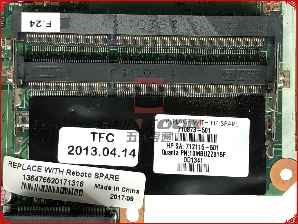 710873-501 для hp Pavilion G4-2000 G7-2000 материнская плата для ноутбука 710873-001 DAR33HMB6A0 I3-3110M DDR3 полностью протестирована