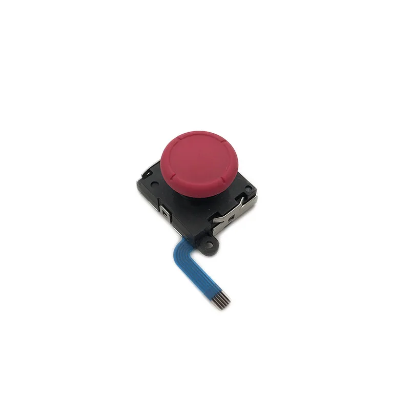 red 50 шт. 3D Thumb Stick Rocker Joy-con аналоговый джойстик для ремонта регулятора 3D для nintendo switch Lite контроллер - Цвет: red