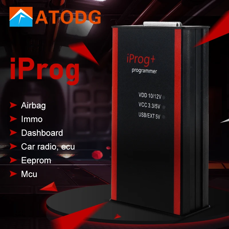 Iprog Pro программатор поддержка IMMO + коррекция пробега сброс подушек безопасности