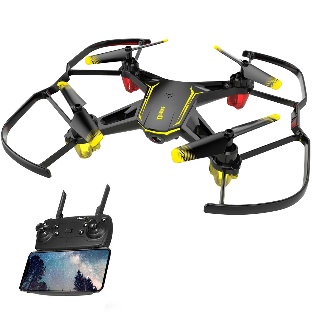 

GW66 Drone with Camera 480P Wifi FPV Altitude Hold RC Training Quadcopter