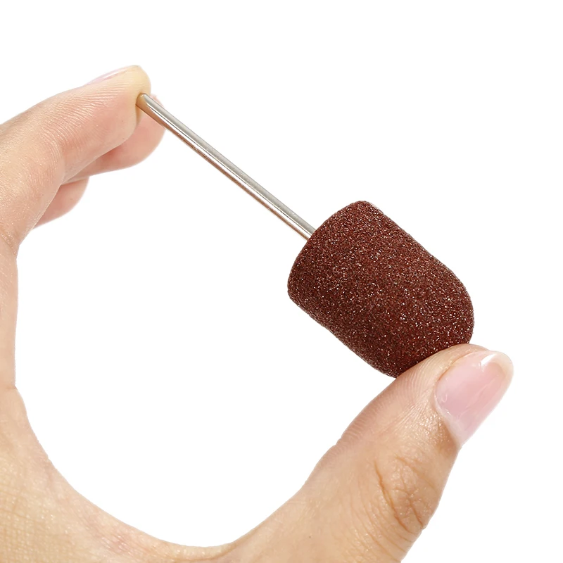 1 Pcs Grinding Head Nail Art Remove Calluses Nail Art Sanding Caps For Manicure Pedicure Electric Nail Drill Machine Nails Tools