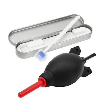 

2 Pcs Camera Filter Lens Cleaner: 1 Pcs Sensor Gel Stick Dust Cleaning Jelly Pen & 1 Pcs Rocket Air Blower Duster