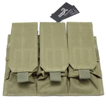 

MOLLE Army Fans Molle Tactical Triple Bag Sports Outdoor Accessory Kit Multi-functional Briefcase Bodypack Sundry Bag