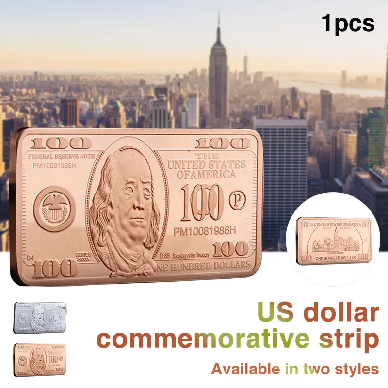 Современная сувенирная монета 100 США искусство, Коллекционирование, подарок украшения памятная монета золото, цинк сплава подарки фильм для домашнего украшения