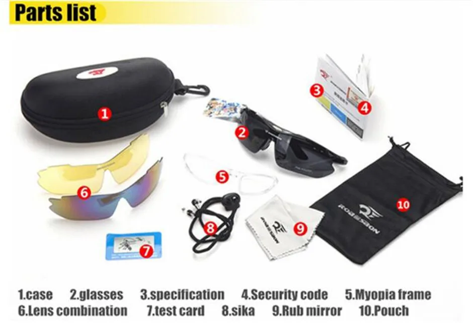 Polarized Cycling Glasses Eyewears 3 Lens Uv400 Mountain Road Bicycle Glasses Mtb Running Fishing Sunglasses Eyewear