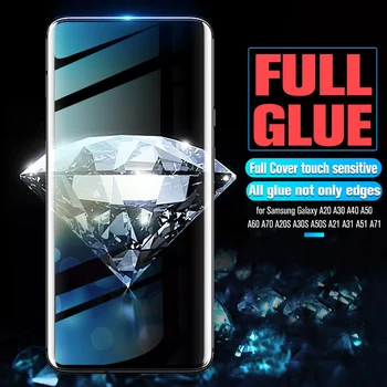 

20D All Glue Full Cover Tempered Glass for Samsung Galaxy A71 A51 A31 A21 A70 A60 A50 A40 A30 A20 A50S A30S Screen Protector