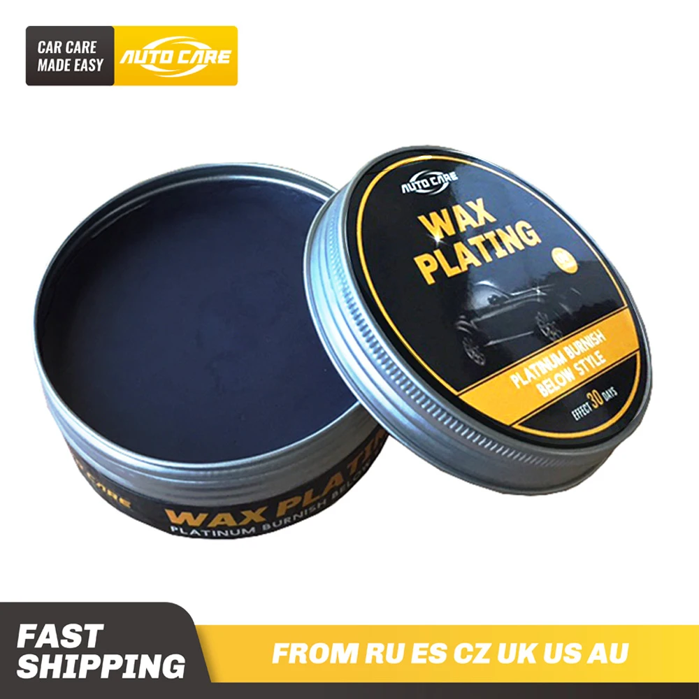 

230g Car Black Wax Hard Glossy Wax Cystal Paint Surface Coating Care Plating Set layer covering formula Super waterproof film