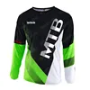 2022 Cycling Jersey Men's Mountain Bike Motocross Jersey long sleeve BMX DH MTB T-Shirt Downhill Tops Sports racing Black white ► Photo 2/6