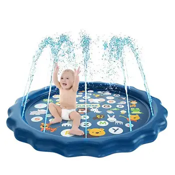 

Sprinkler For Kids, Splash Pad, And Wading Pool For Learning Outdoor Swimming Pool For Babies And Toddlers