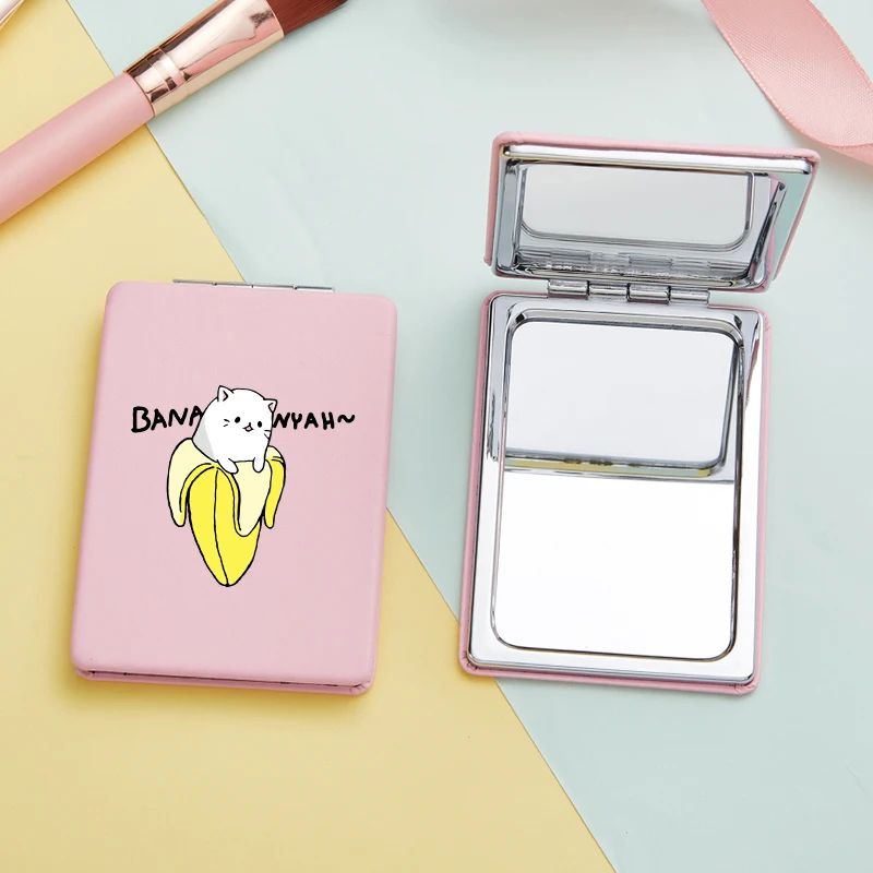 Cute Avocado Rectangular Portable Mirror Makeup Mirror Small Cute Portable Folding Student Double Mirror Best Gift 1 Cute Avocado Rectangular Portable Mirror Makeup Mirror Small Cute Portable Folding Student Double Mirror Best Gift 2