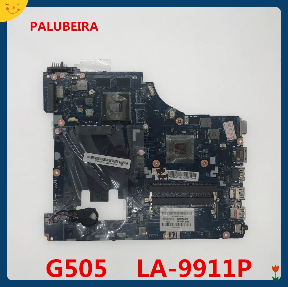 LA-9911P материнская плата для lenovo G505 материнская плата для ноутбука(для процессора AMD E1) Быстрая
