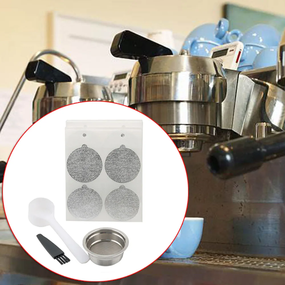 Metal Refillable Reusable Coffee Filter Capsule Spoon For LAVAZZA MIO Parts Sale