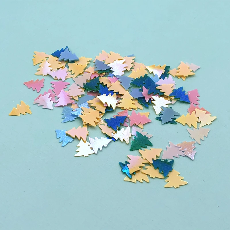 10g/Pack Christmas Trees And flamingo Sequins PVC Paillette DIY Wedding Sewing Process Clothing craft Lentejuelas Accessories