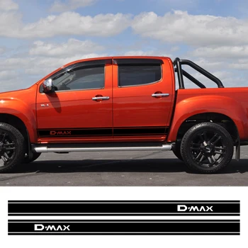 

Car Stickers Side Body Door Stripe for Izusu Dmax D-Max Gradient Styling Graphic Vinyl Decals Auto DIY Custom Car Accessories