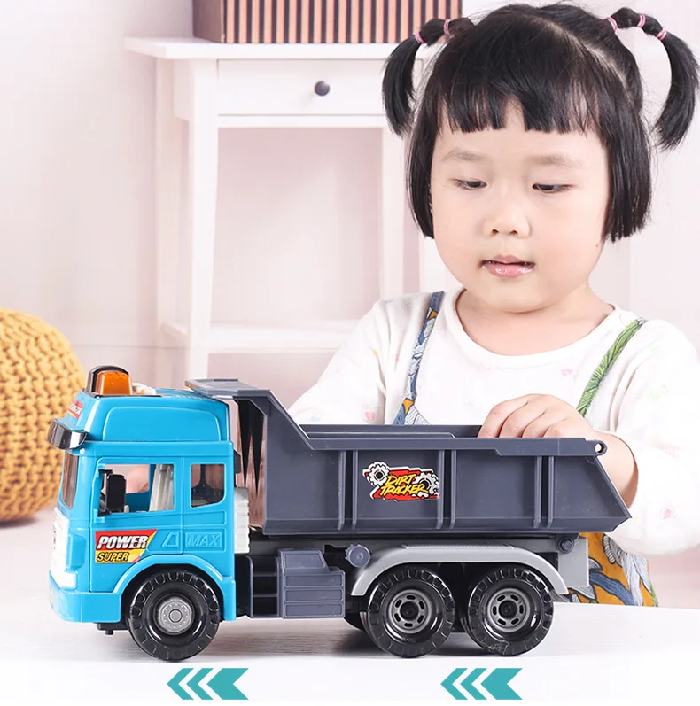 Yue Fei 9881 LEFEI, настоящий продукт, инерционный инженерный автомобиль, детский самосвал, многофункциональный, история китайской культуры, автомобиль, игрушка