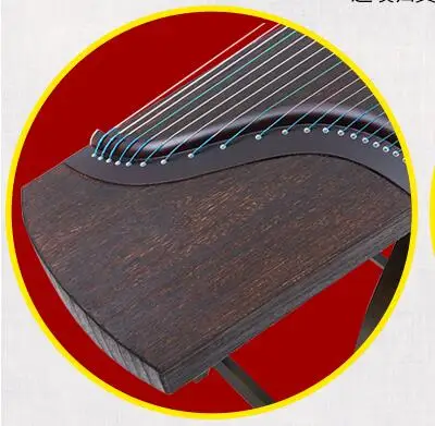 model 3 professional 21 stringed Chinese zither fortune paulownia solid wood Guzheng Solid wood simple surface gu zheng zither - Цвет: model 3