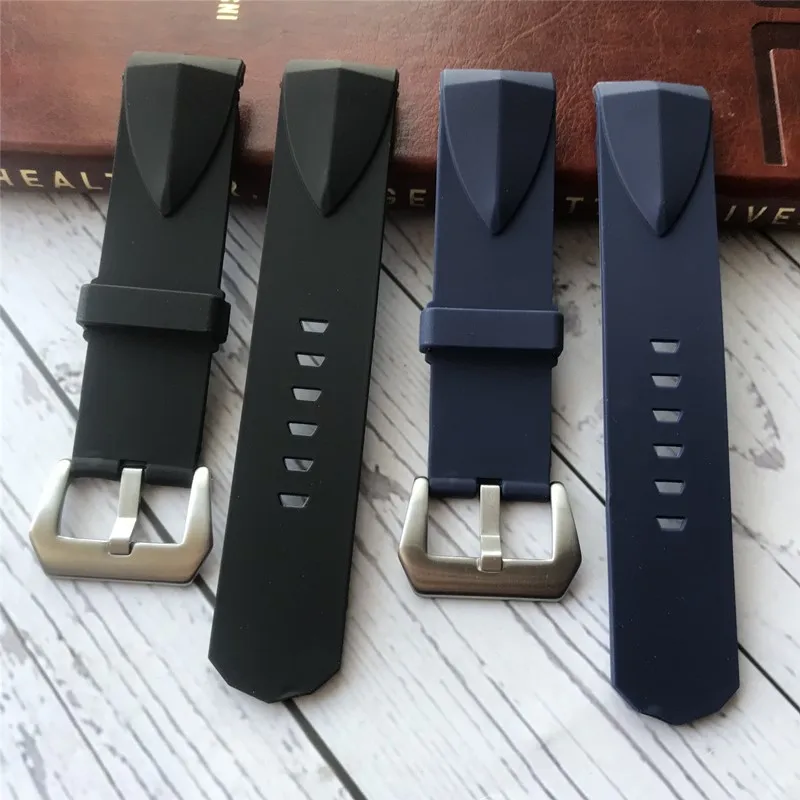 Аксессуары для часов водонепроницаемый резиновый ремешок подходит адмирала