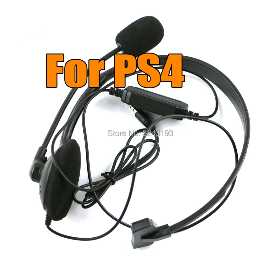 1pcsWiredHeadsetHeadphoneEarphoneMicrophoneforSonyPlayStation4