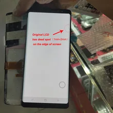 ЖК-дисплей с мертвой пятной для samsung Galaxy Note 8 N9500 N950F ЖК-дисплей кодирующий преобразователь сенсорного экрана в сборе