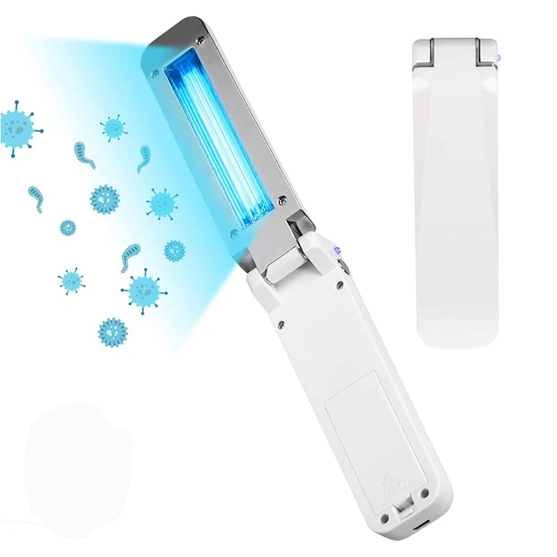 USB Portable UVC bâton de stérilisation lampe de désinfection personnel voyage stérilisateur UV désinfectant lumière main plié UV lumières USB Portable UVC bâton de stérilisation lampe de désinfection personnel voyage | AliExpress