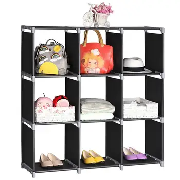 

9 Grids Storage Shelf Multifunction Kitchen Home Shelf Organizer Holder