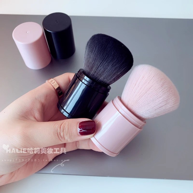 

Super soft fluffy Telescopic cosmetic brush blusher brush Pink Girl Dispersion Painting Professional Makeup Tools