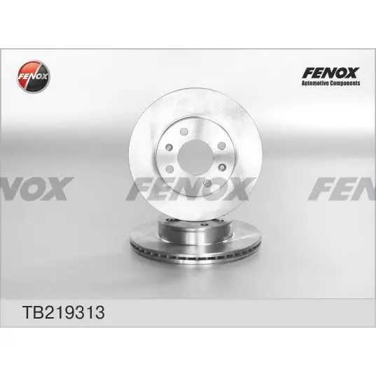 Диск тормозной передний Kia Ricanto 1.0/1.1 04 FENOX TB219313